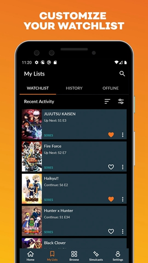 美国版b站(crunchyroll)app