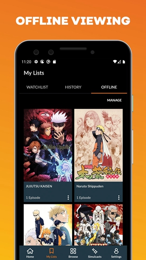 美国版b站(crunchyroll)app
