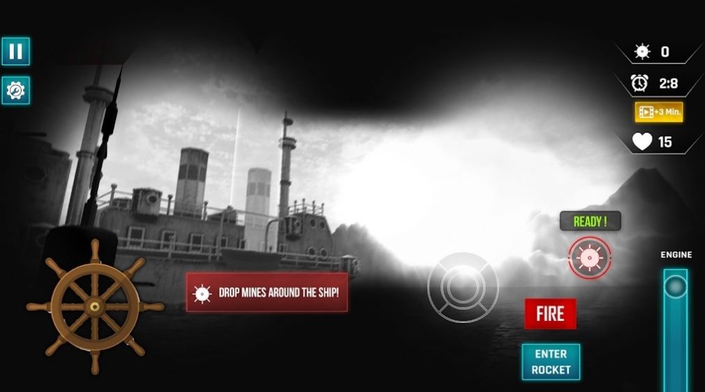 潜艇水雷模拟器（模拟潜艇鱼雷攻击）