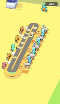 回转寿司店游戏