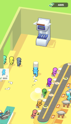 回转寿司店游戏