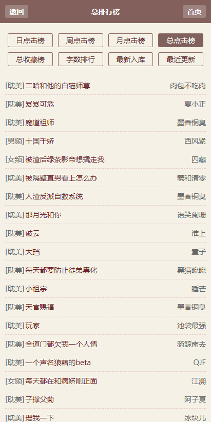 霹雳书坊小说阅读器