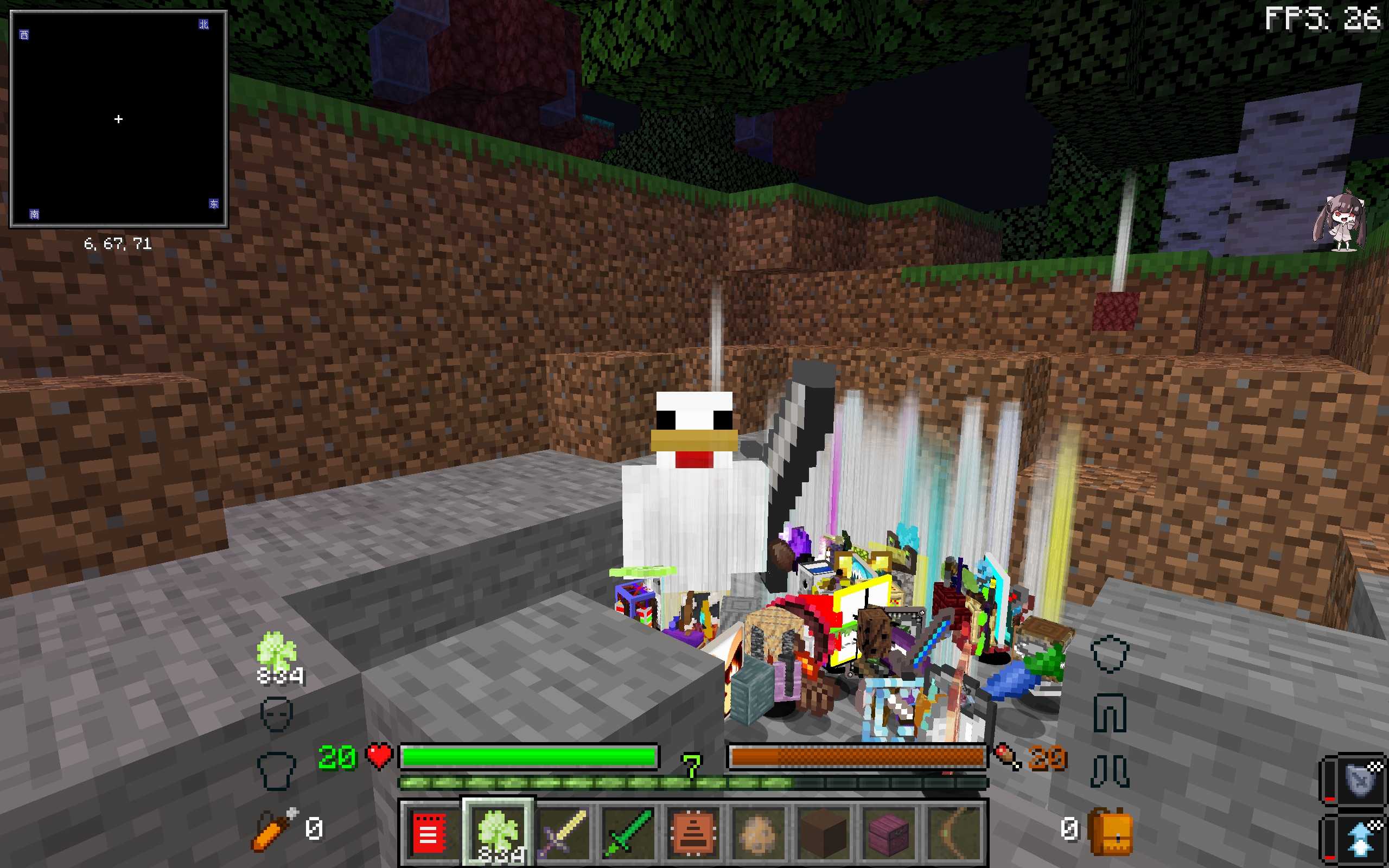 我的世界懒人生存[叶枫同款]模组免费