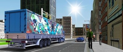 18轮大卡车模拟游戏