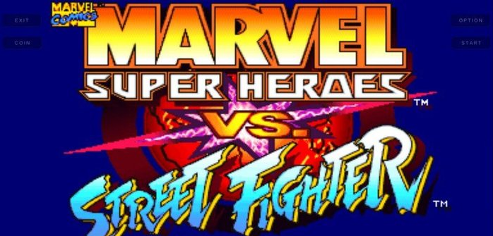 超级漫画英雄VS街霸
