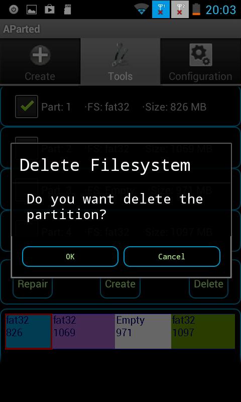 sd卡分区工具安卓版(AParted)下载