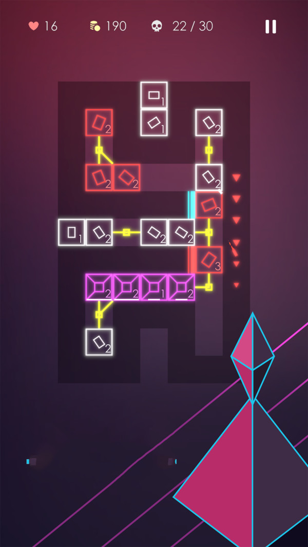 矢量塔防蜂巢版