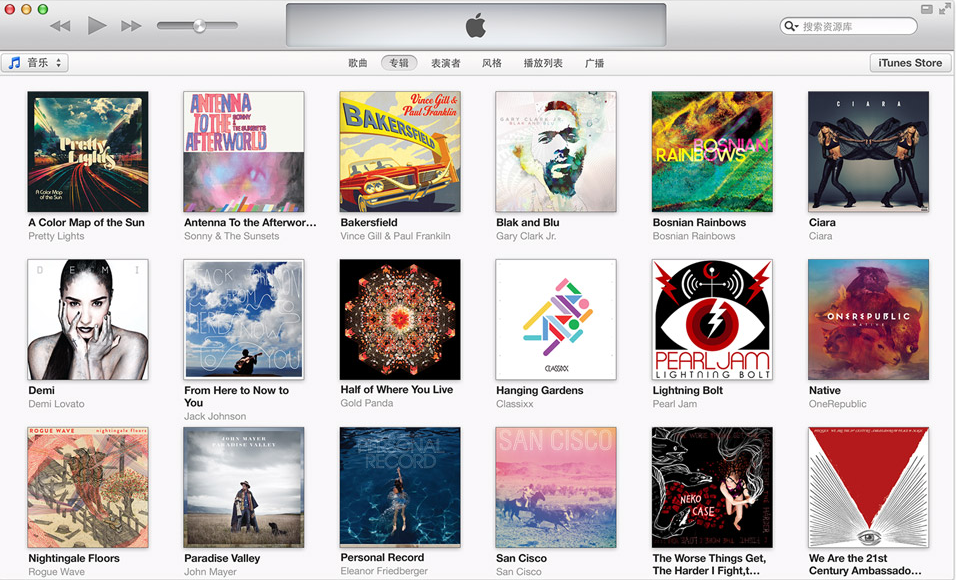 iTunes mac版