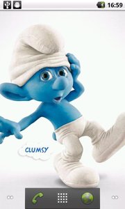 蓝精灵动态壁纸