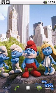 蓝精灵动态壁纸