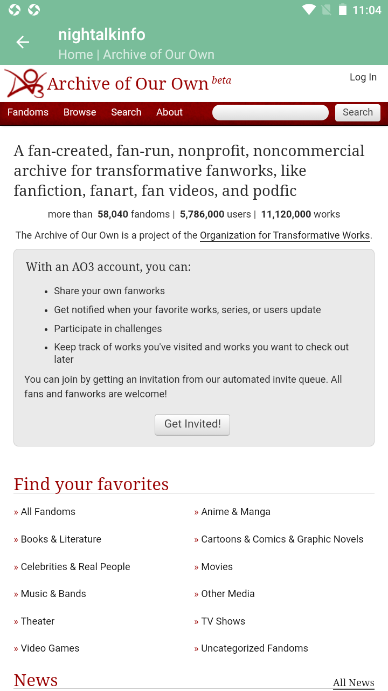 nightalk ao3(nightalkinfo)