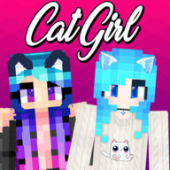 我的世界猫娘模组互动完整版1.6.1(Cat Girl Mod)