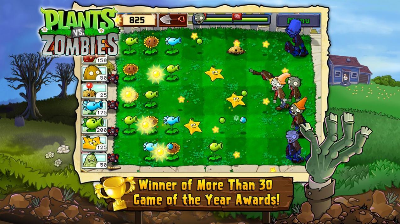 植物大战僵尸无名版1.2.5（Plants vs Zombies FREE）