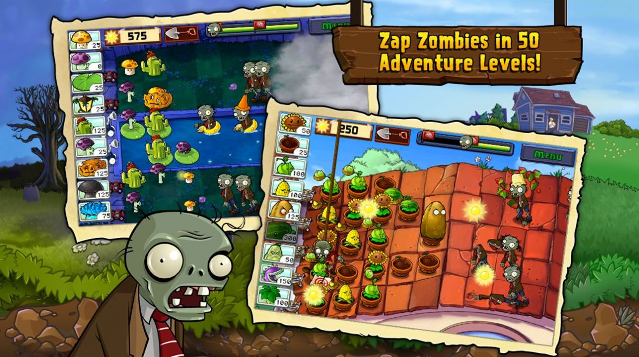 植物大战僵尸无名版1.2.5（Plants vs Zombies FREE）