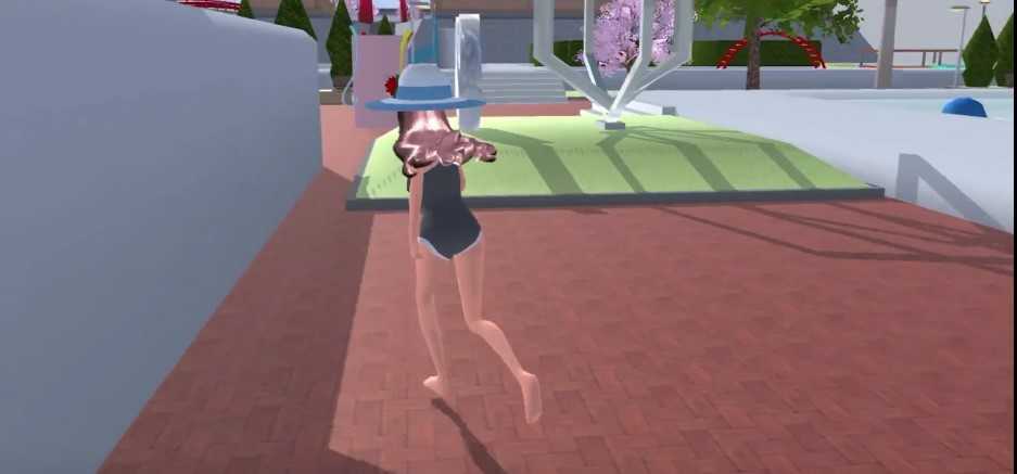 七七酱同款樱花校园模拟器2023高马尾