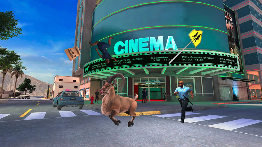 模拟山羊收获日下载安装手机版(Goat Simulator Payday)