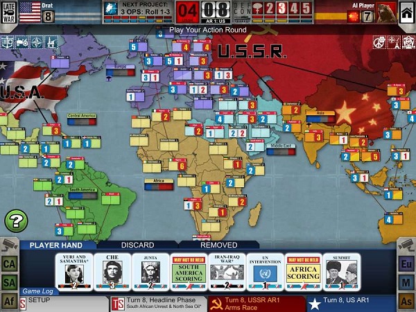 冷战热斗安卓联机(Twilight Struggle)