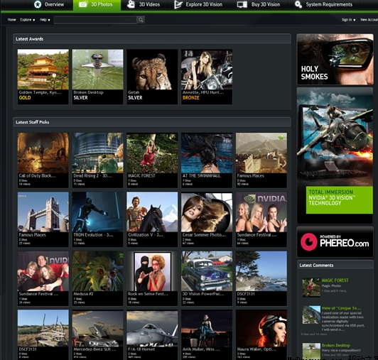 NVIDIA GeForce 3D Vision