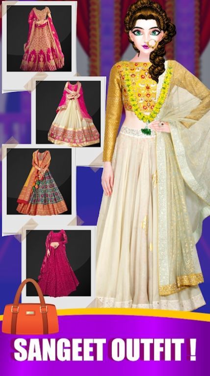 印度女孩新娘化妆(Indian Wedding Bridal Makeup)