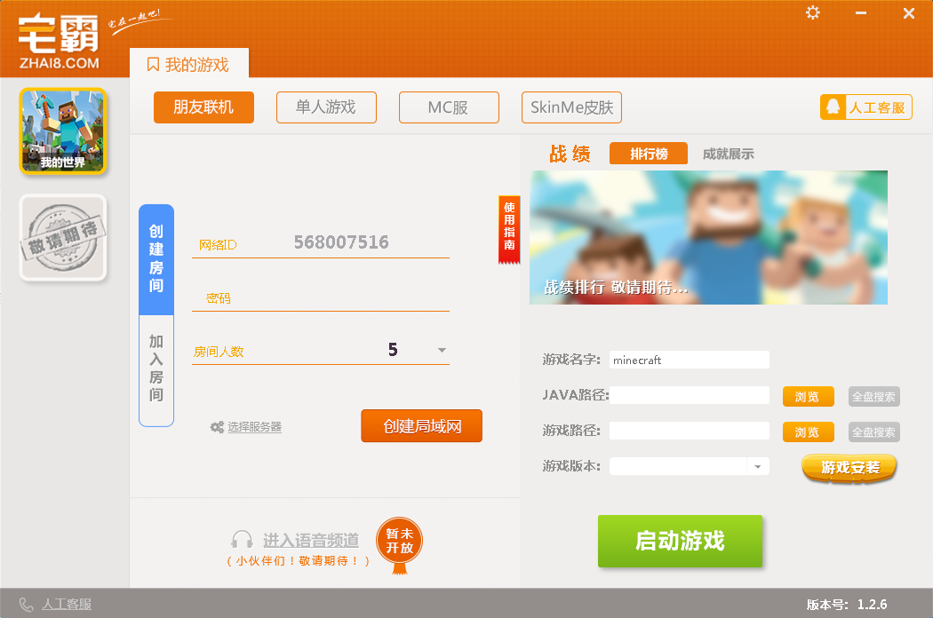 宅霸联机平台下载