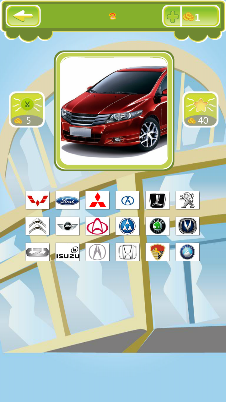 疯狂猜汽车游戏