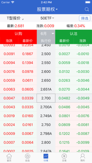 玉衡股票期权交易系统