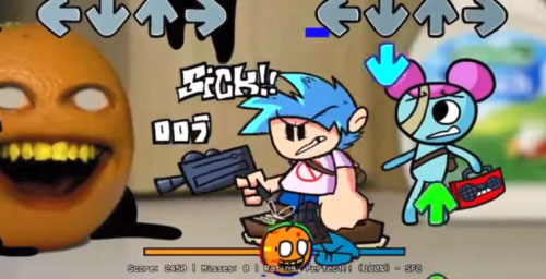 周五夜放克错误化烦人的橙子模组(Friday Night Funkin)