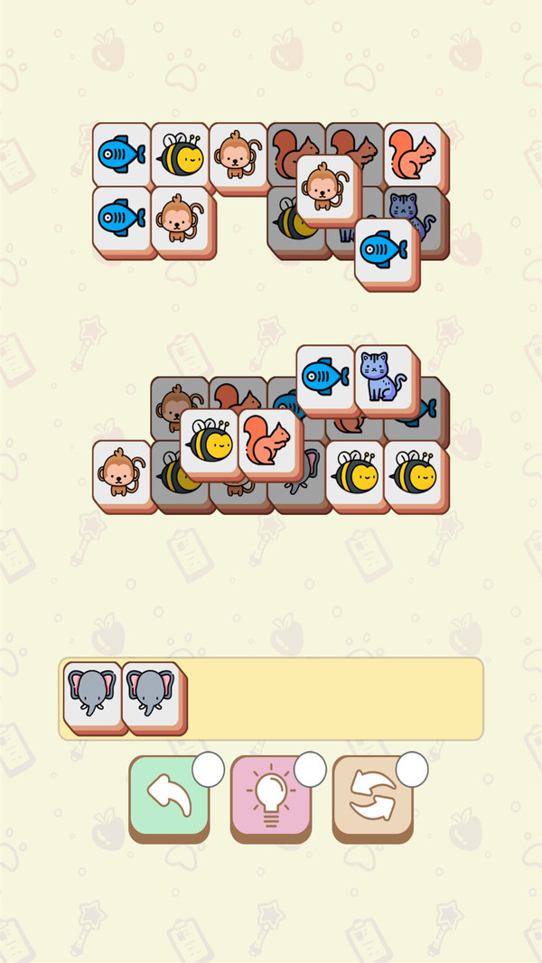 动物配对游戏