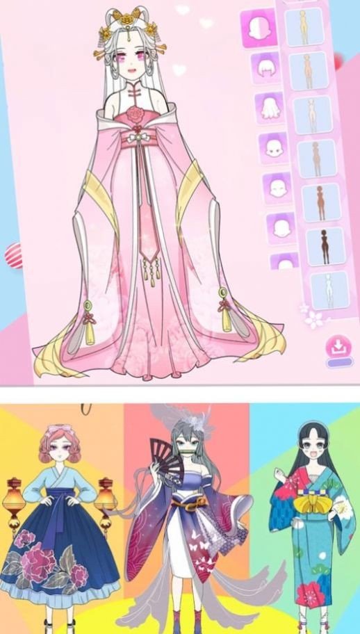 时尚少女换装服装全部解锁