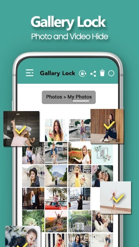 图库锁 - 照片和视频隐藏app