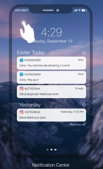 iNotifyX-安卓高仿iPhoneX桌面软件