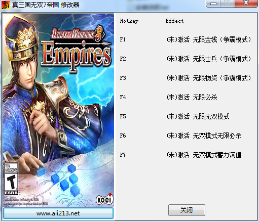 真三国无双7帝国修改器