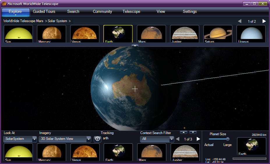 微软太空望远镜