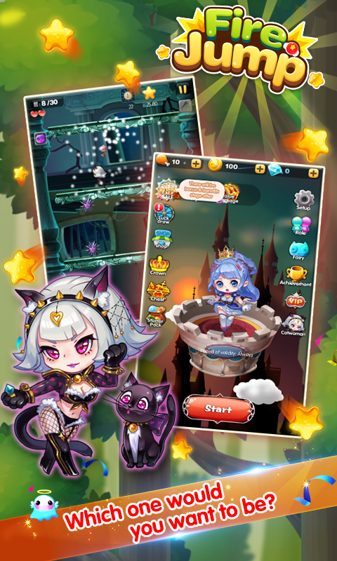 火焰跳跃Fire Jump