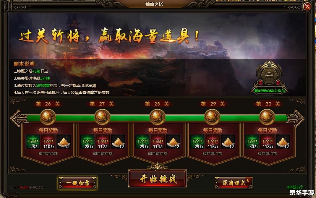 永恒之塔烙印任务：探索神秘世界的英勇挑战