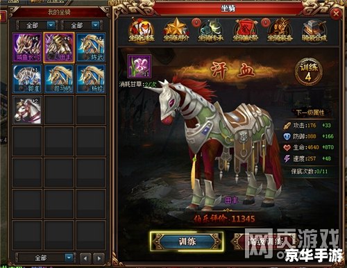 梦幻西游汗血宝马：驰骋疆场，英勇无敌