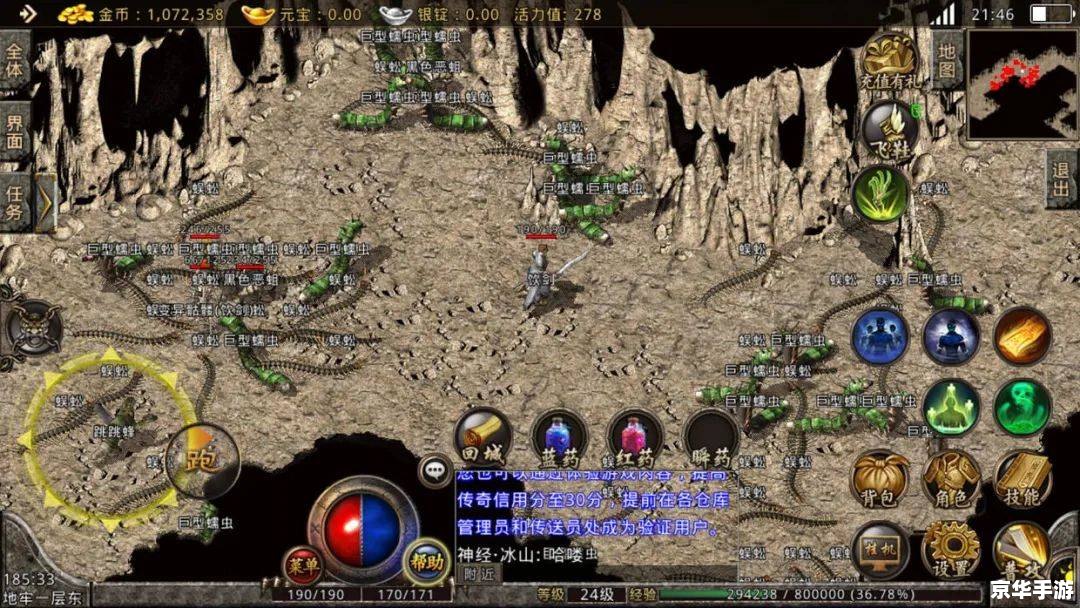神龙传奇1.85：重温经典，再现热血传奇