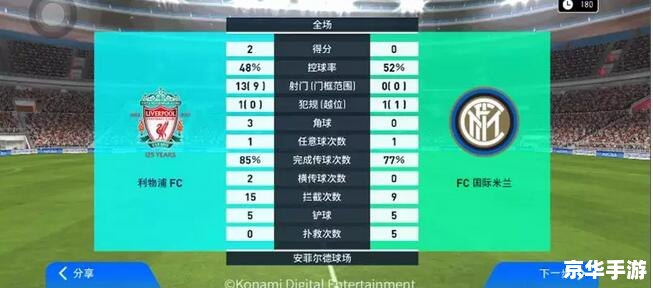 实况足球手游：体验真实足球激情