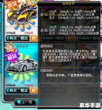 qq飞车白马王子 QQ飞车：白马王子的挑战