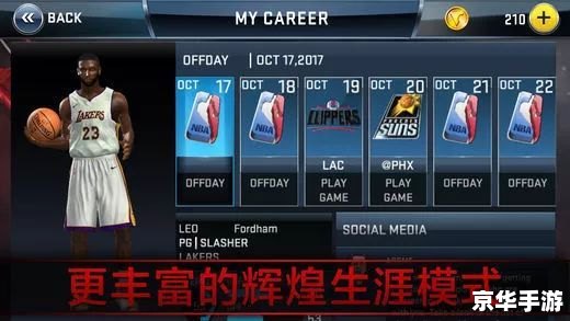 nba2k21手机版 NBA 2K21手机版：打造你的篮球帝国