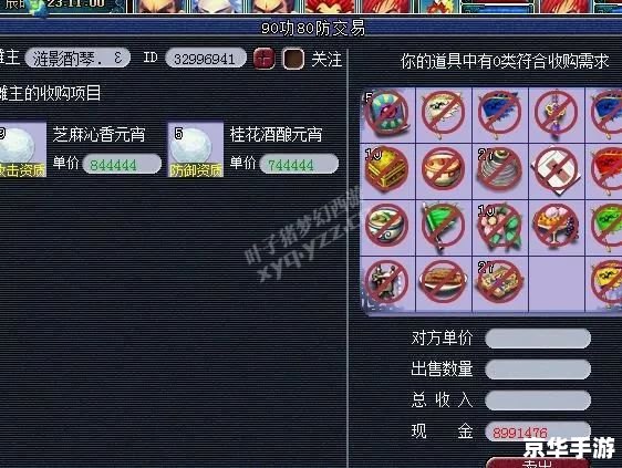 梦幻西游元宵价格分析