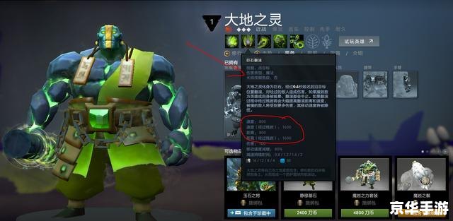 Dota大地之灵：深入探索游戏内的核心角色