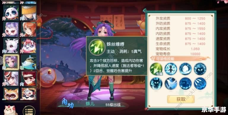 神雕侠侣加点攻略：技能与属性分配的艺术