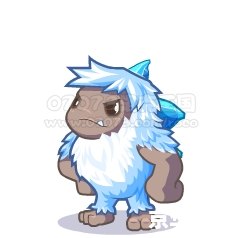 洛克王国雪豆丁：寒冬中的小精灵