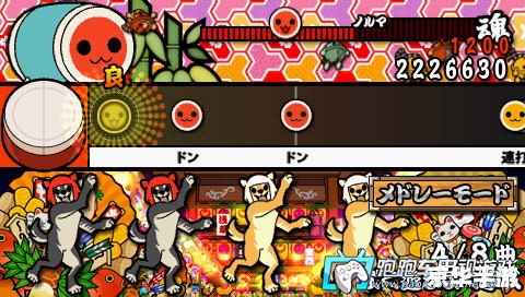 太鼓达人PSP——经典的节奏游戏登陆便携平台