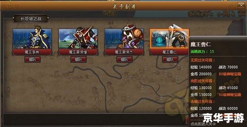 【街机三国武将】游戏分析