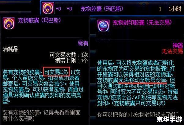 建议：《DNF宠物封印胶囊悉数登场：策略与运气并存，谁将成为宠物霸主？》