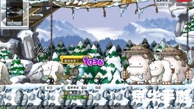 冒险岛驮狼雪人：冰雪世界的冒险之旅