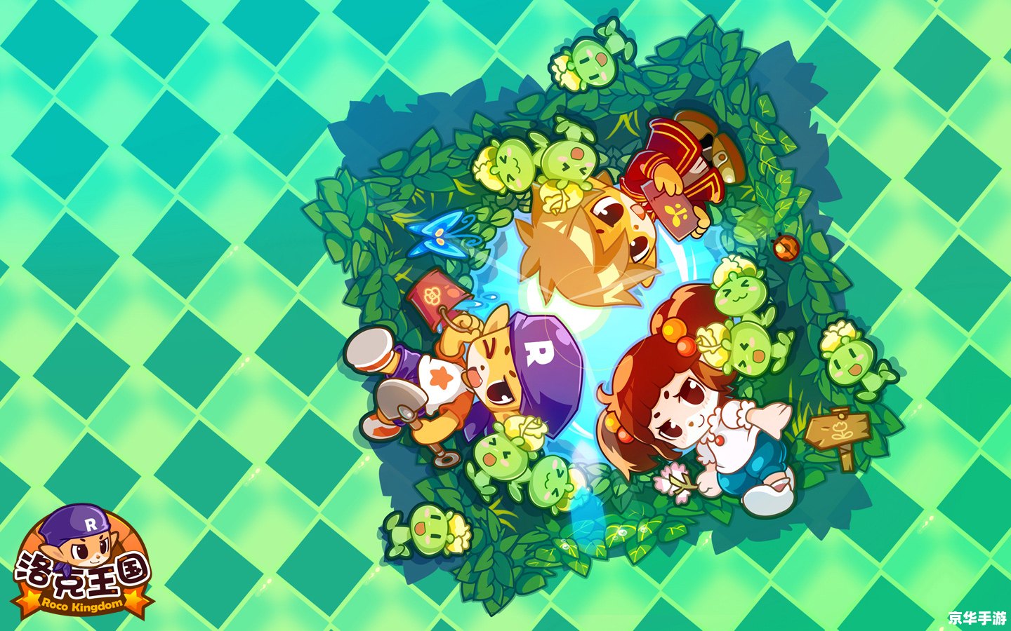 洛克王国植物园采花：游戏玩法与策略