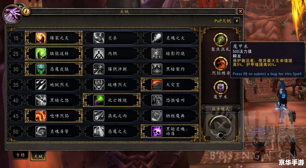 **魔兽世界术士：暗影中的掌控者**